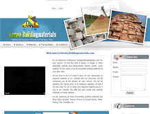 Tablet Screenshot of keralabuildingmaterials.com